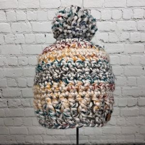 Handmade Crochet Multi-color Beanie